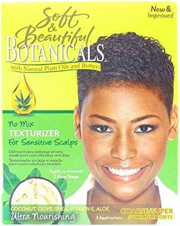 Soft & Beautiful Relaxer Botanicals Texturizer Kit , 1 Application x-pression