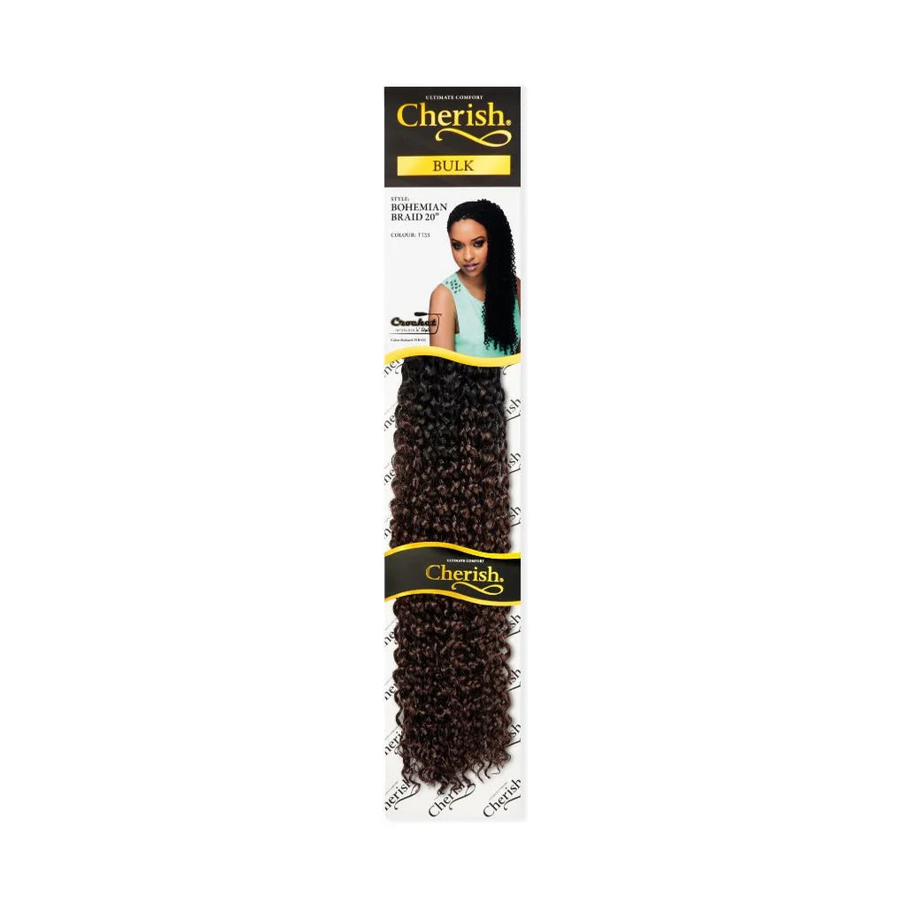 Cherish Bohemian Bulk 20'' Synthetic Hair Braids (All Colours) x-pression