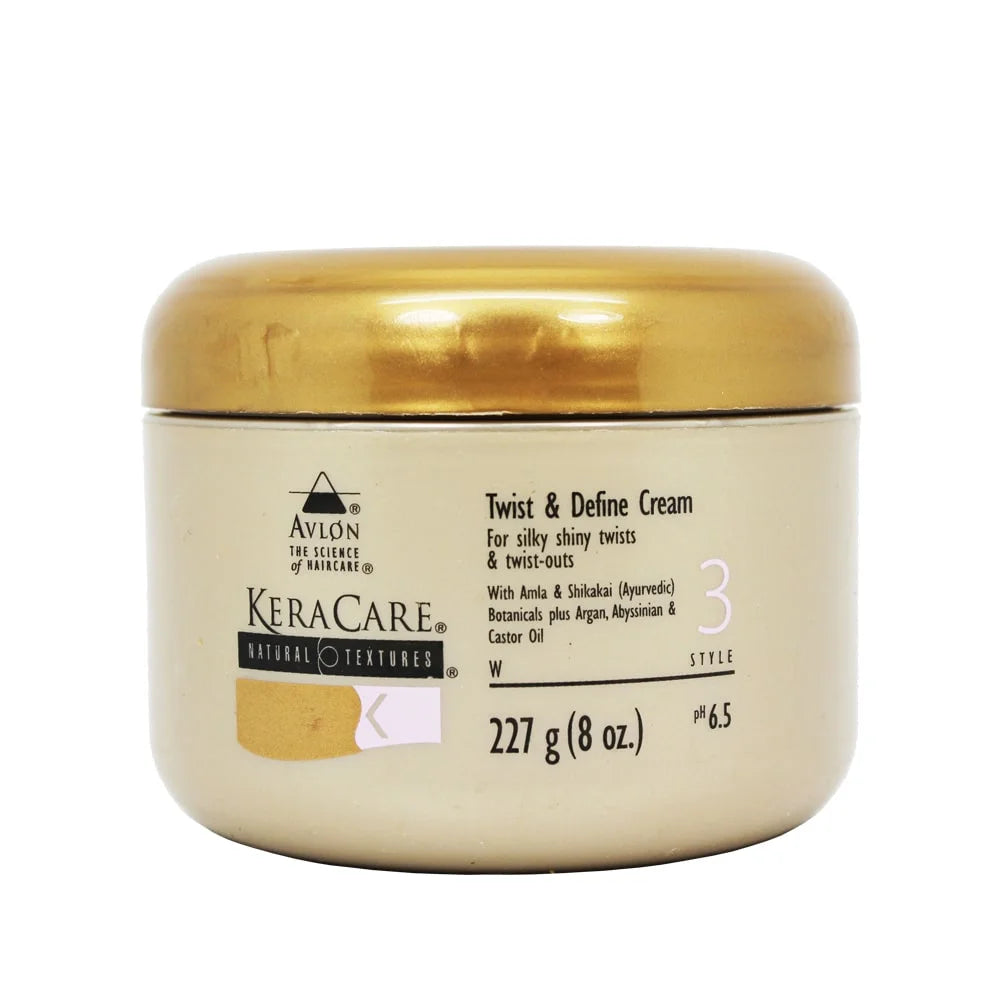 KeraCare Avlon Natural Textures Twist and Define Cream for Unisex - 8 oz Cream