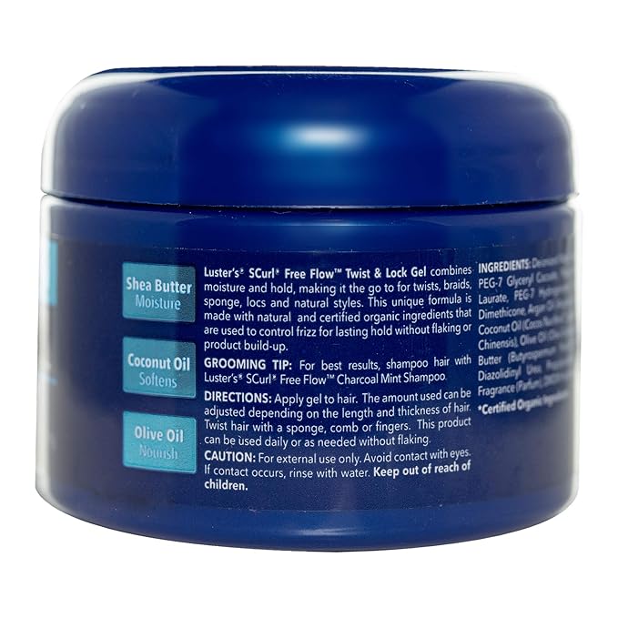 Luster's SCurl Free Flow Twist & Lock Gel, 9.5 Ounce x-pression
