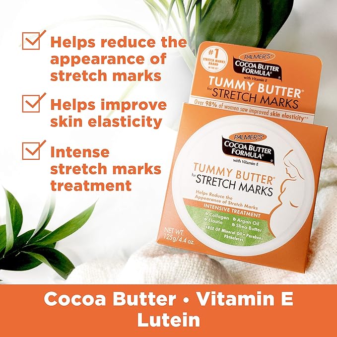 Palmer's Cocoa Butter Formula Tummy Butter Stretch Marks , 125gm x-pression
