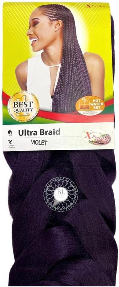 X-PRESSION Ultra Braiding Hair - Original Kanekalon, All Shade Available - 82'' x-pression