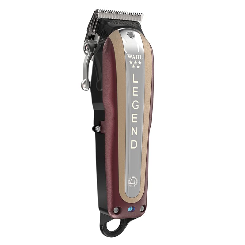 WAHL Legend 5 Star Professional Lithium-Ion Cord/Cordless Clipper, 5 Star Wedge Blade Technology, Wide Taper Lever Adjustment, Excellent for Soft Line Fading and Seamless Bleand, 100 of Minutes Runtime x-pression