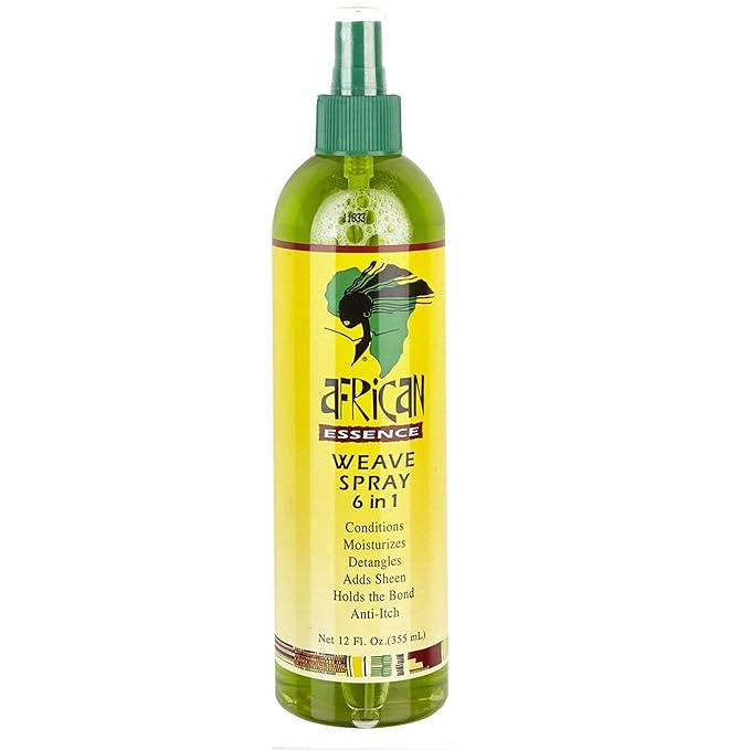 African Essence Weave Spray 6 In 1, 12 Ounce