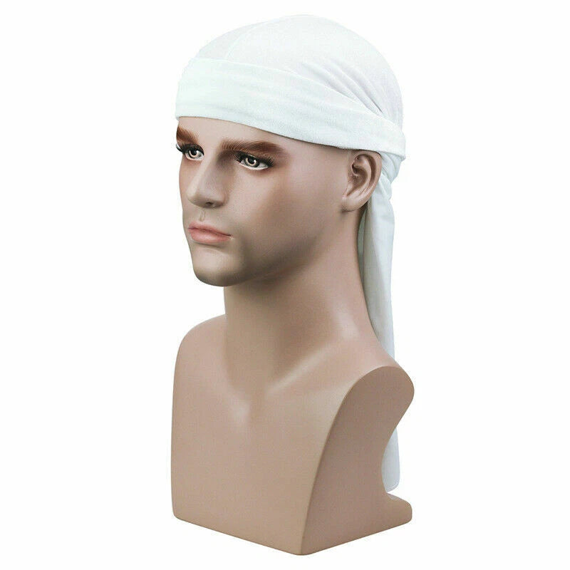 Velvet Durag Shine Hat Cap Men Women Premium Designer Doo Rag Wave UK x-pression