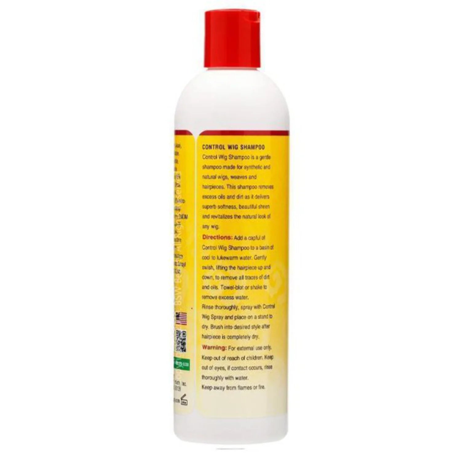 African Essence Control Wig Shampoo For Human And Synthetic Hair, 12 Oz