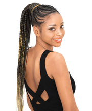 X Pression Pre Stretched Ultra Braid 2x Pack 46" Length Extensions x-pression