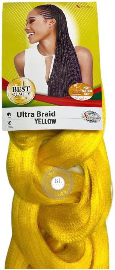 X-PRESSION Ultra Braiding Hair - Original Kanekalon, All Shade Available - 82'' x-pression