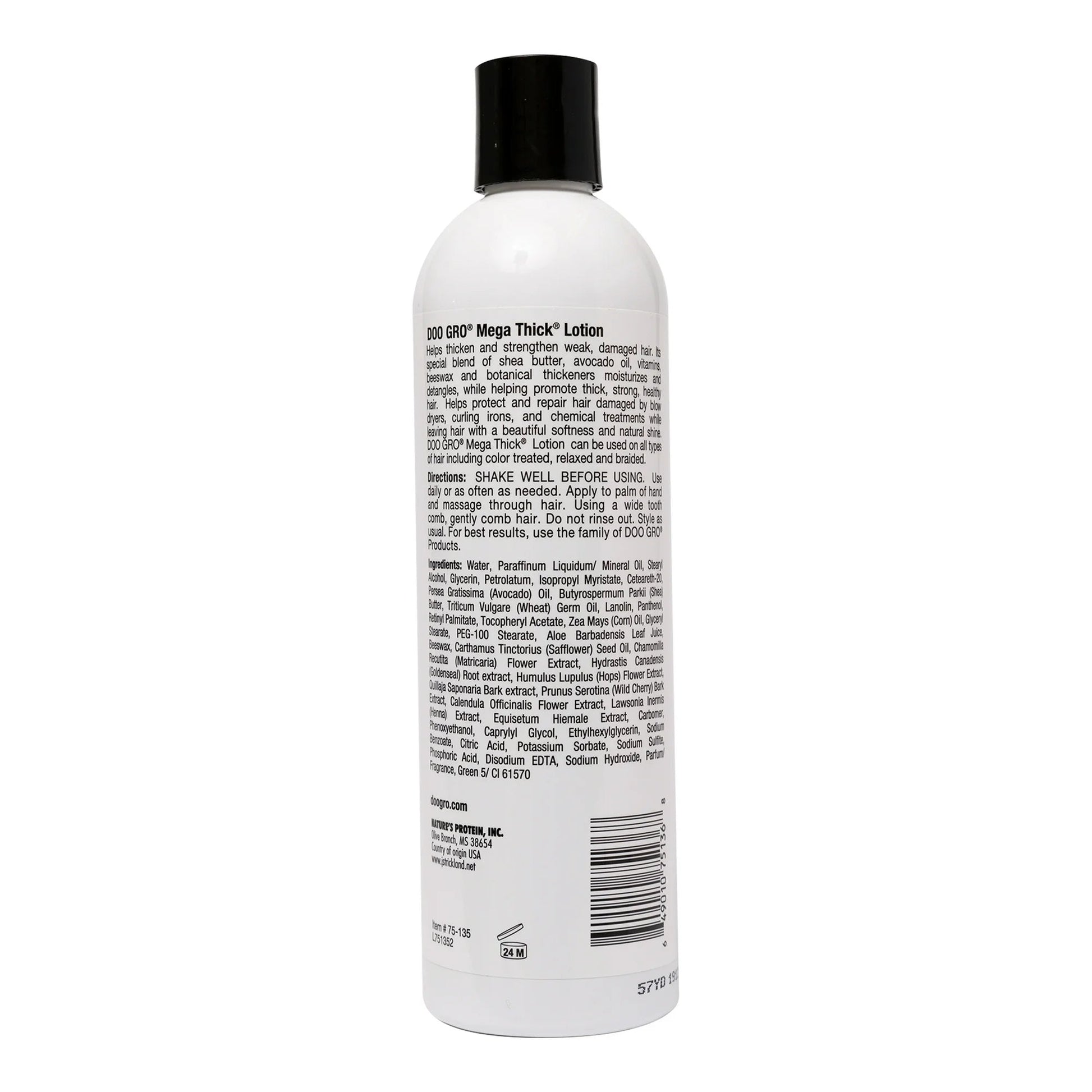 Doo Gro Mega Thick Lotion Infused With Avocado Oil, 12 Oz x-pression