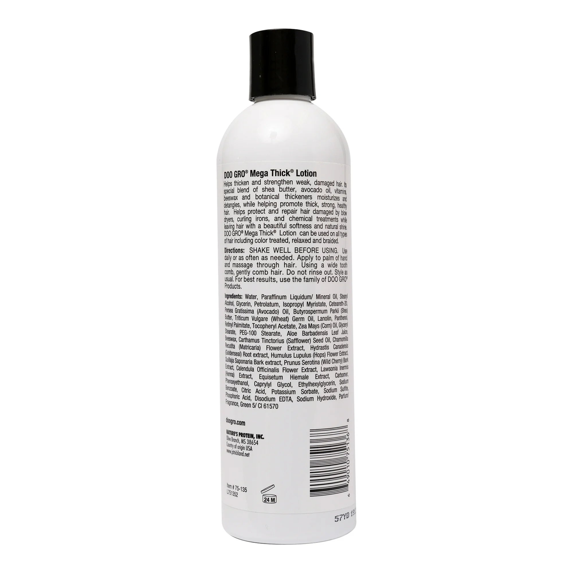 Doo Gro Mega Thick Lotion Infused With Avocado Oil, 12 Oz x-pression