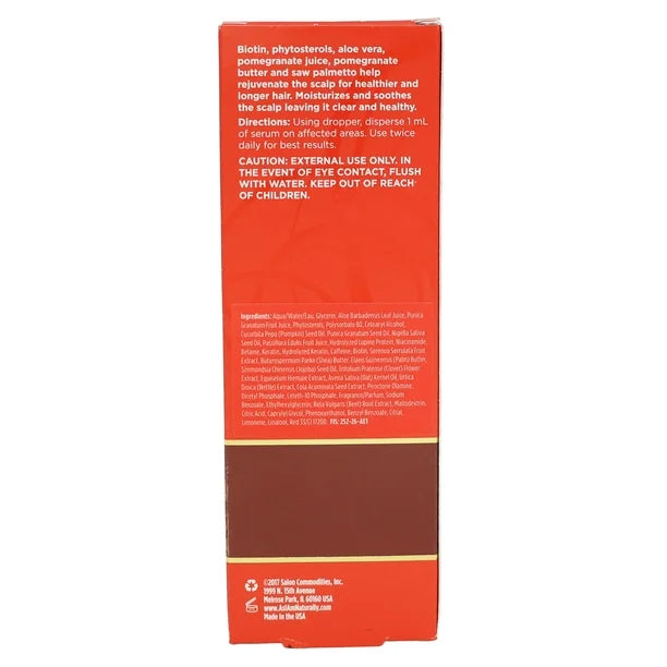 As I Am Long and Luxe Scalp Serum - 2 Ounce - Strengthening Nano Treatment - Enriched with Biotin, Aloe Vera, and Saw Palmetto x-pression