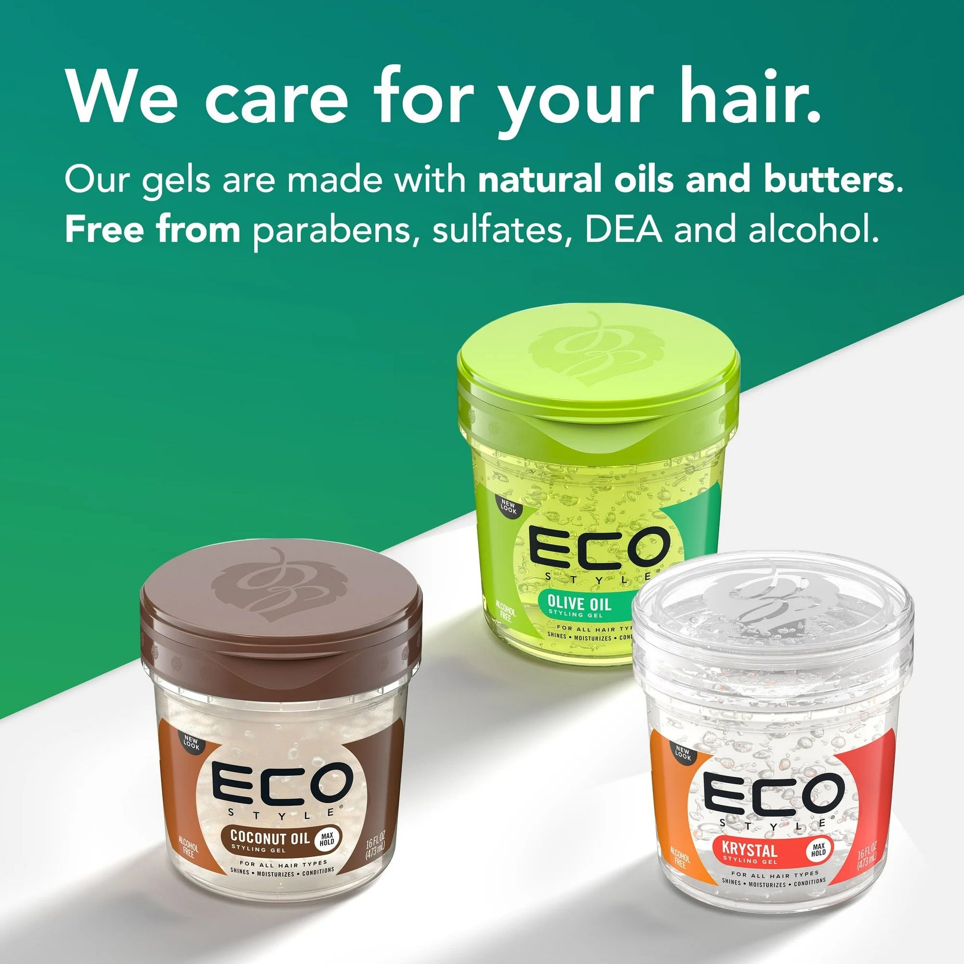 Eco Styler Olive Oil Styling Gel for Natural Hair x-pression