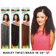 Cherish Marley Twist Braid - Anti-Itch Fibre for Stylish, Comfortable Twists x-pression