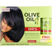 ORS Olive Oil No-Lye Hair Relaxer Value Pack Normal/Extra Strength x-pression