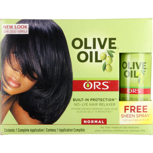 ORS Olive Oil No-Lye Hair Relaxer Value Pack Normal/Extra Strength x-pression