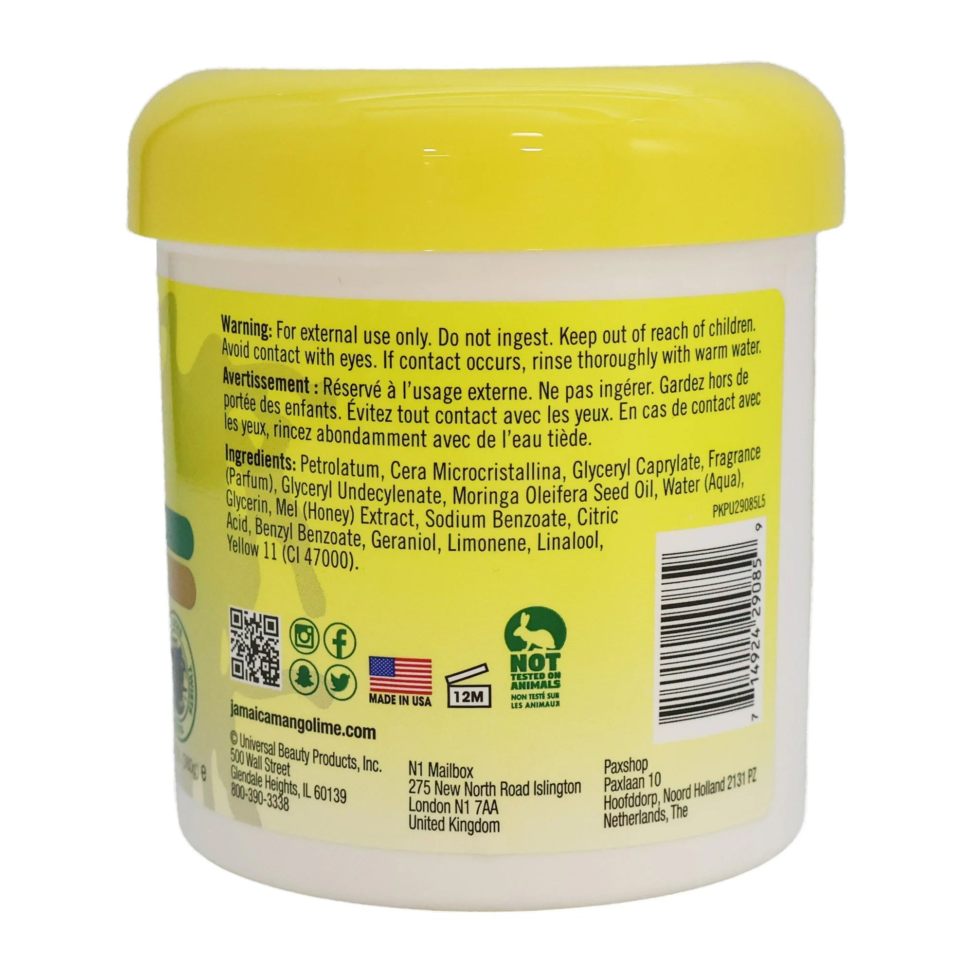 Jamaican Mango & Lime Locking Crème Wax, 6 Ounce x-pression