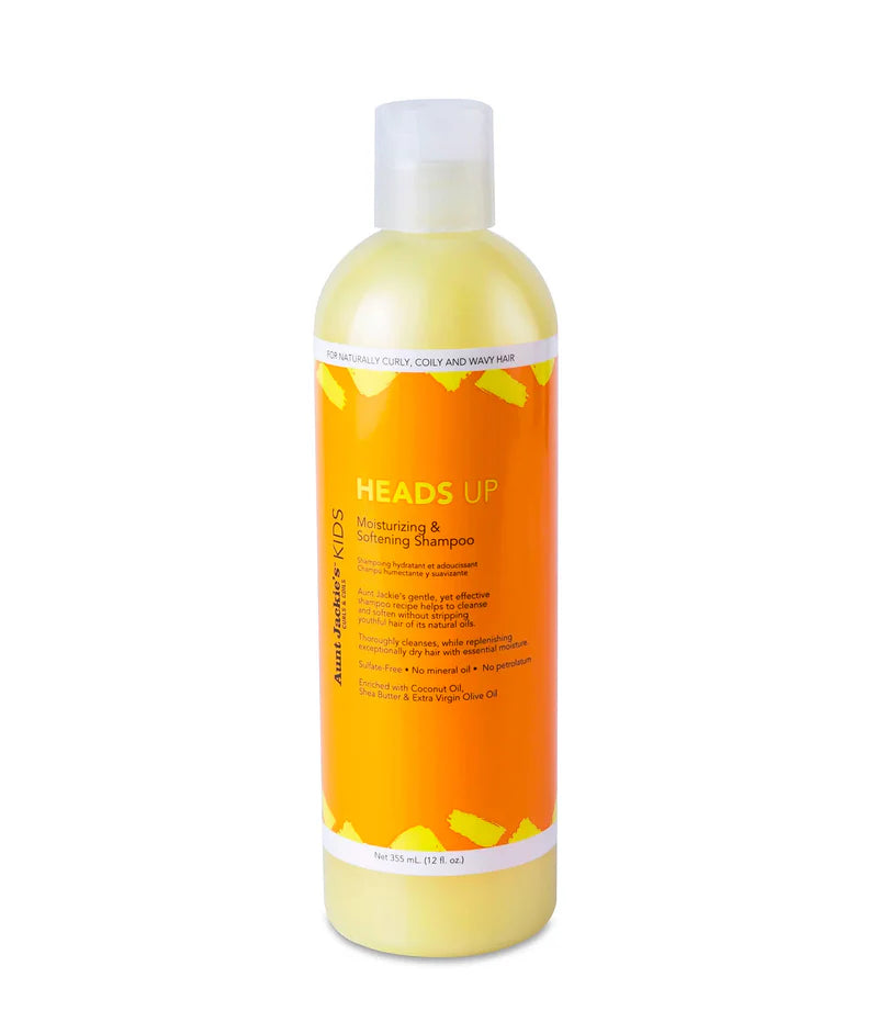Aunt Jackie's Girls Heads Up Moisturizing & Softening Shampoo , Coconut, 12 Fl Oz x-pression