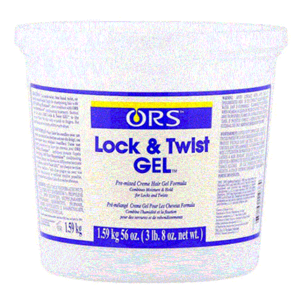 ORS Natural Hair Care Lock & Twist Gel , 3.5lbs x-pression