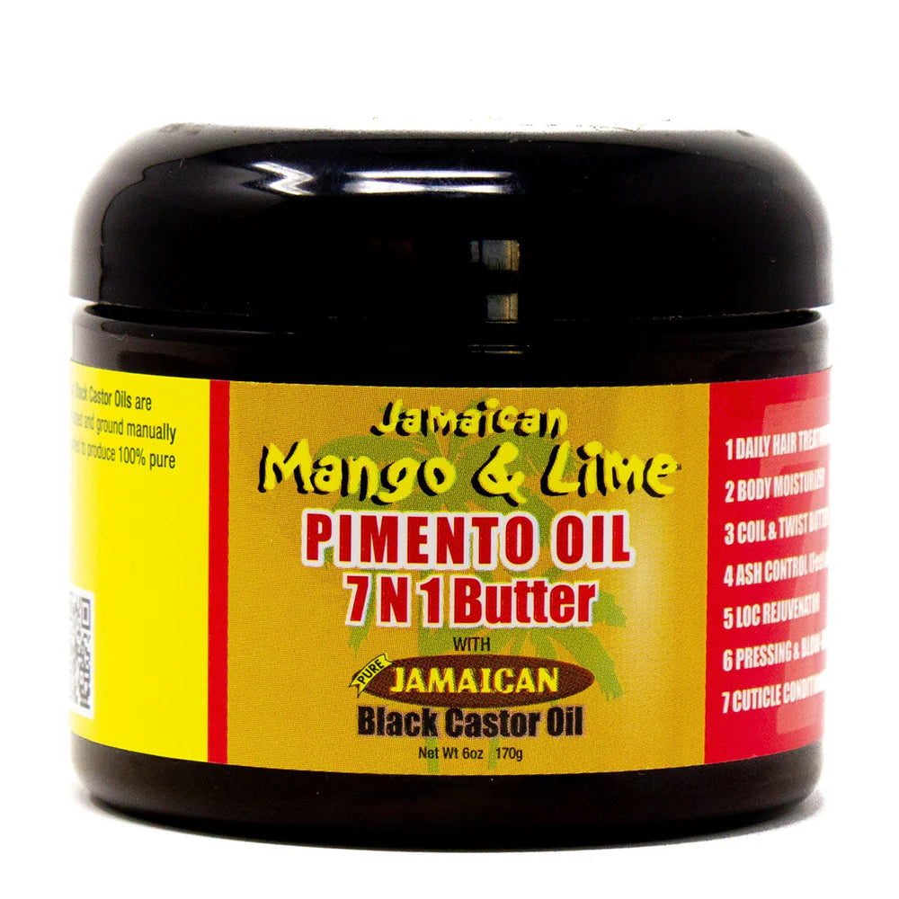 Jamaican Mango & Lime Jamaican Black Castor Oil Pimento Oil 7-in-1 Butter,  170g x-pression