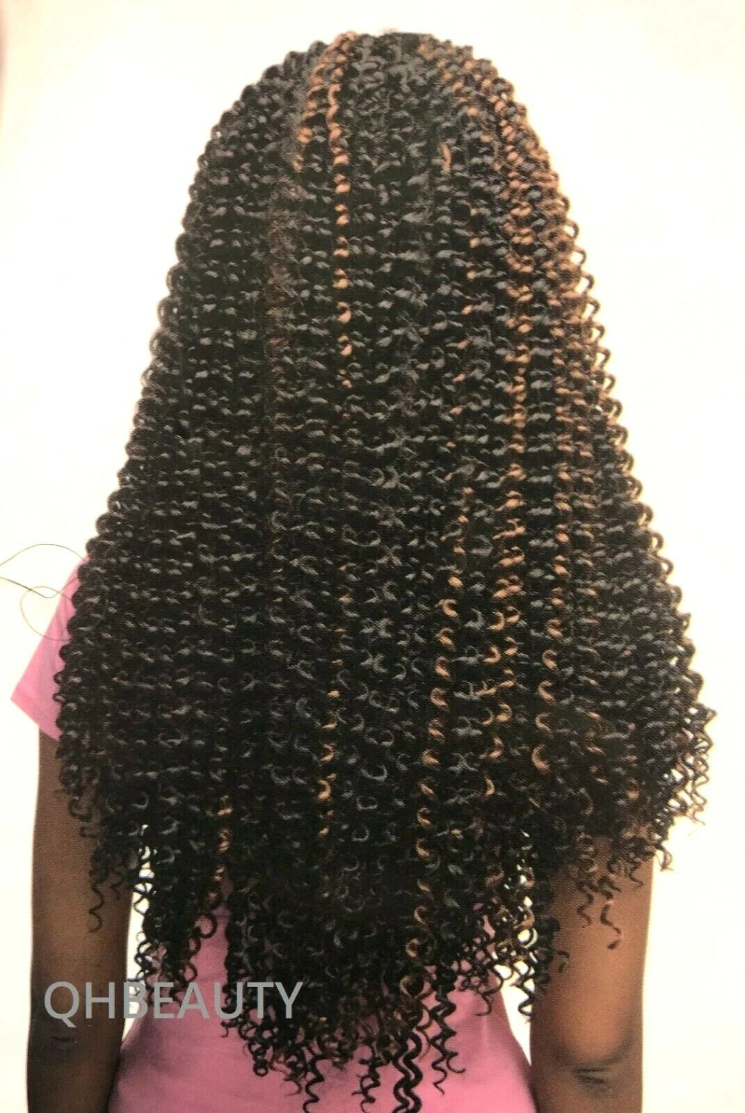 Obsession Synthetic Crochet Long Braid Curly Hair Extension - WATER WAVE BULK 24" x-pression