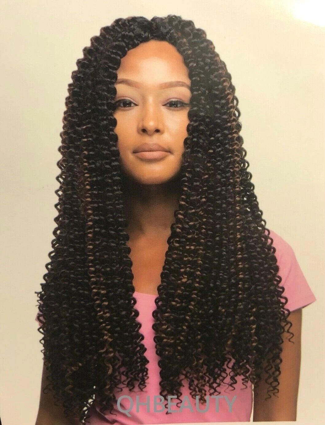 Obsession Synthetic Crochet Long Braid Curly Hair Extension - WATER WAVE BULK 24" x-pression