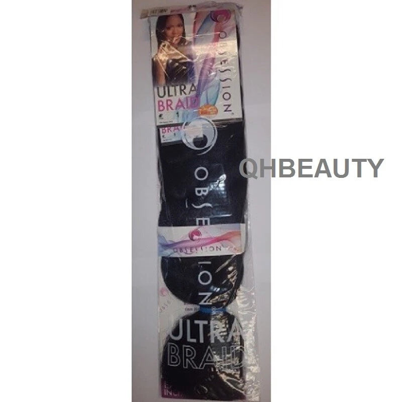 Obsession Ultra Braid Super Long Hair Extensions, 56 " Inches x-pression