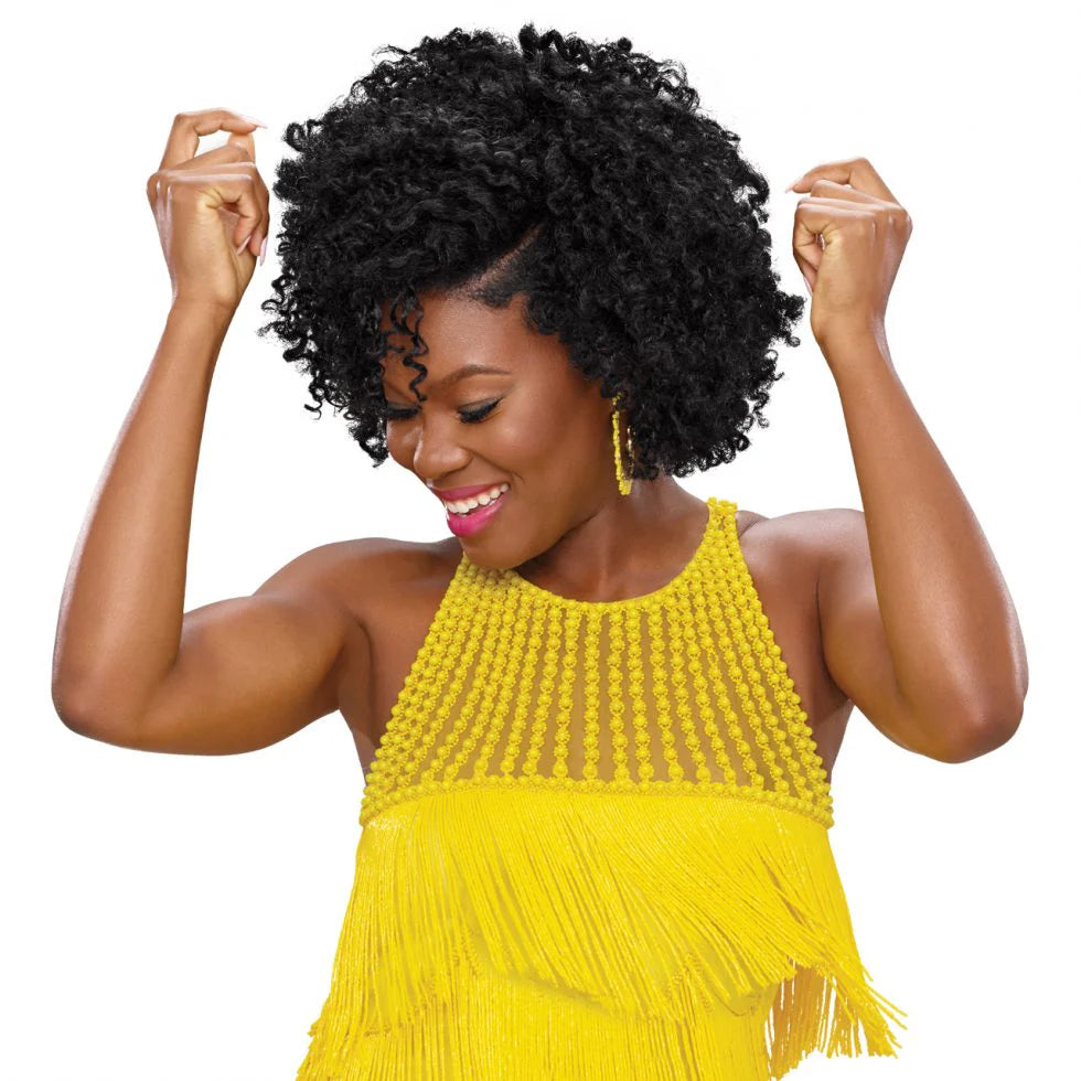 Crème of Nature Exotic Shine Color, Intense Black, 1.0 Fluid Ounce x-pression