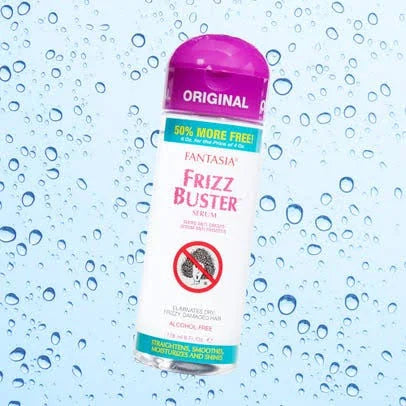 IC Fantasia Frizz Buster Serum 100% Effective For Frizzy, Heat Damaged & Chemically Treated Hair 6Oz/178 Ml x-pression