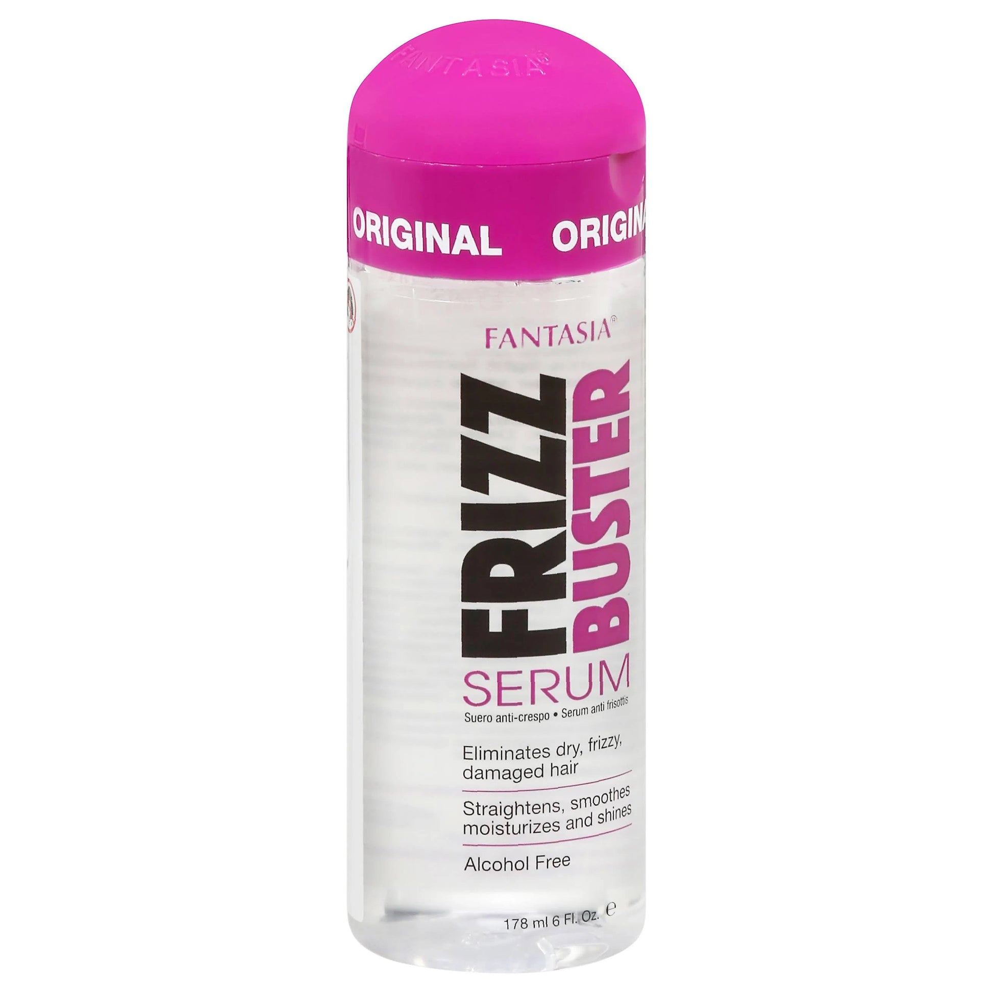 IC Fantasia Frizz Buster Serum 100% Effective For Frizzy, Heat Damaged & Chemically Treated Hair 6Oz/178 Ml x-pression