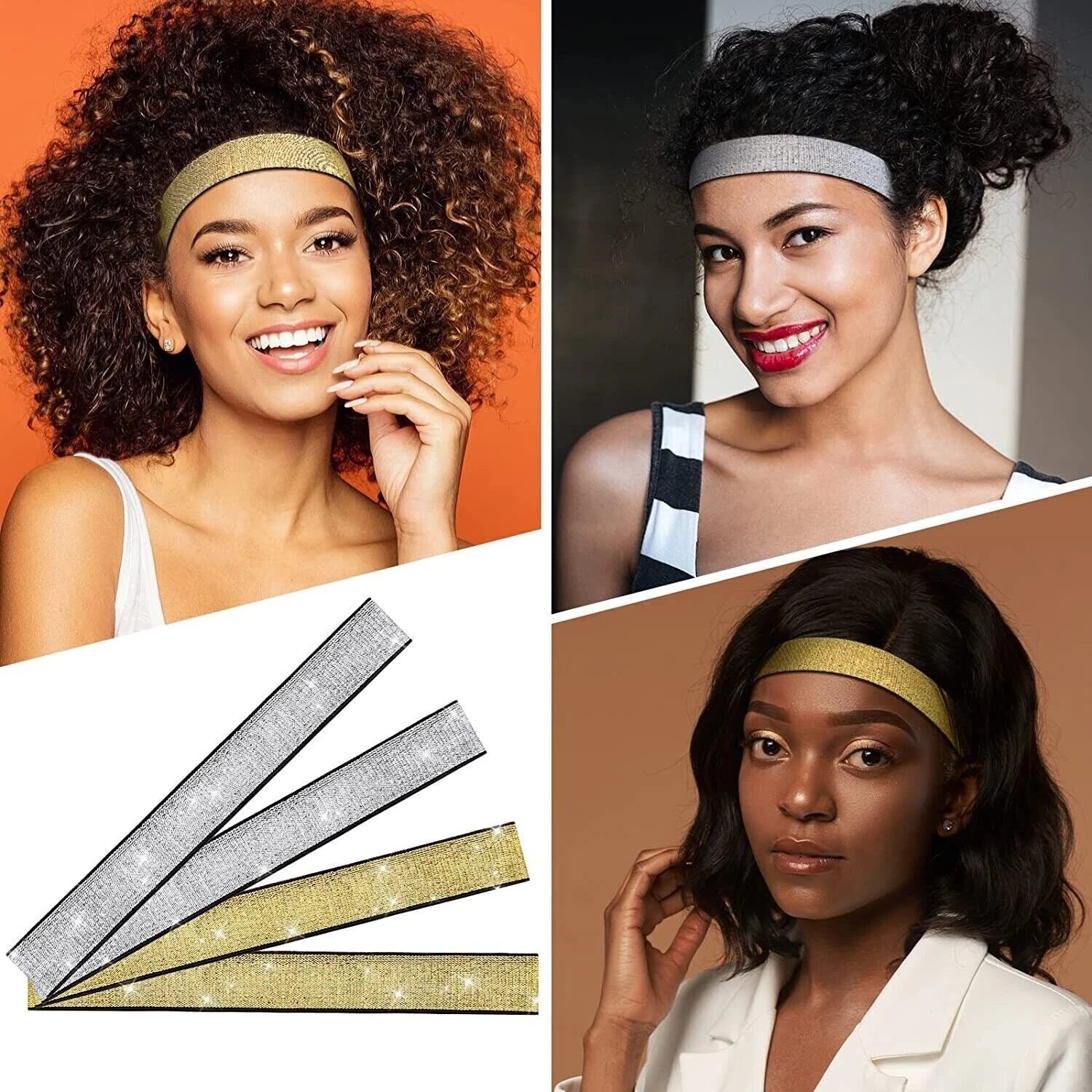 Wig Band For Edges Melt Band For Lace Wigs Adjustable Sticker Band Elastic Band