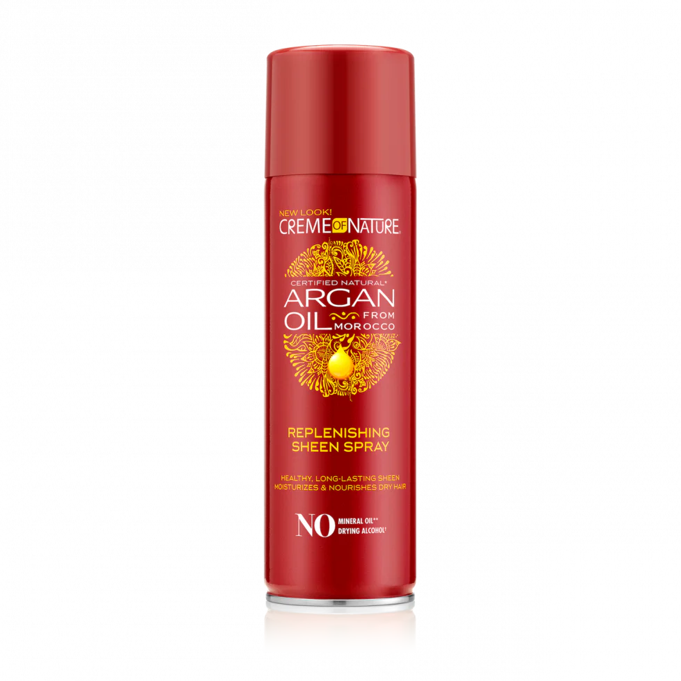 Crème of Nature Argan Oil from Morocco Replenishing Sheen Spray , 11.25 Oz x-pression