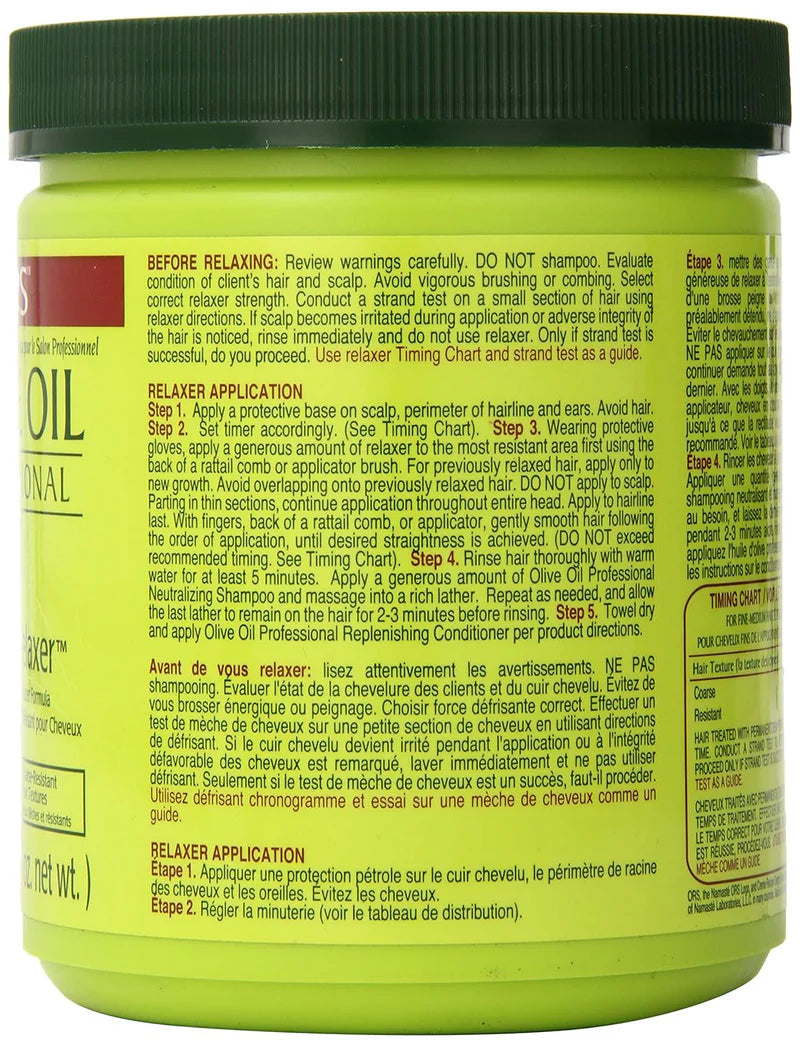 ORS Olive Oil Professional Crème Relaxer Extra Strength 18.75 Ounce (Pack of 1)