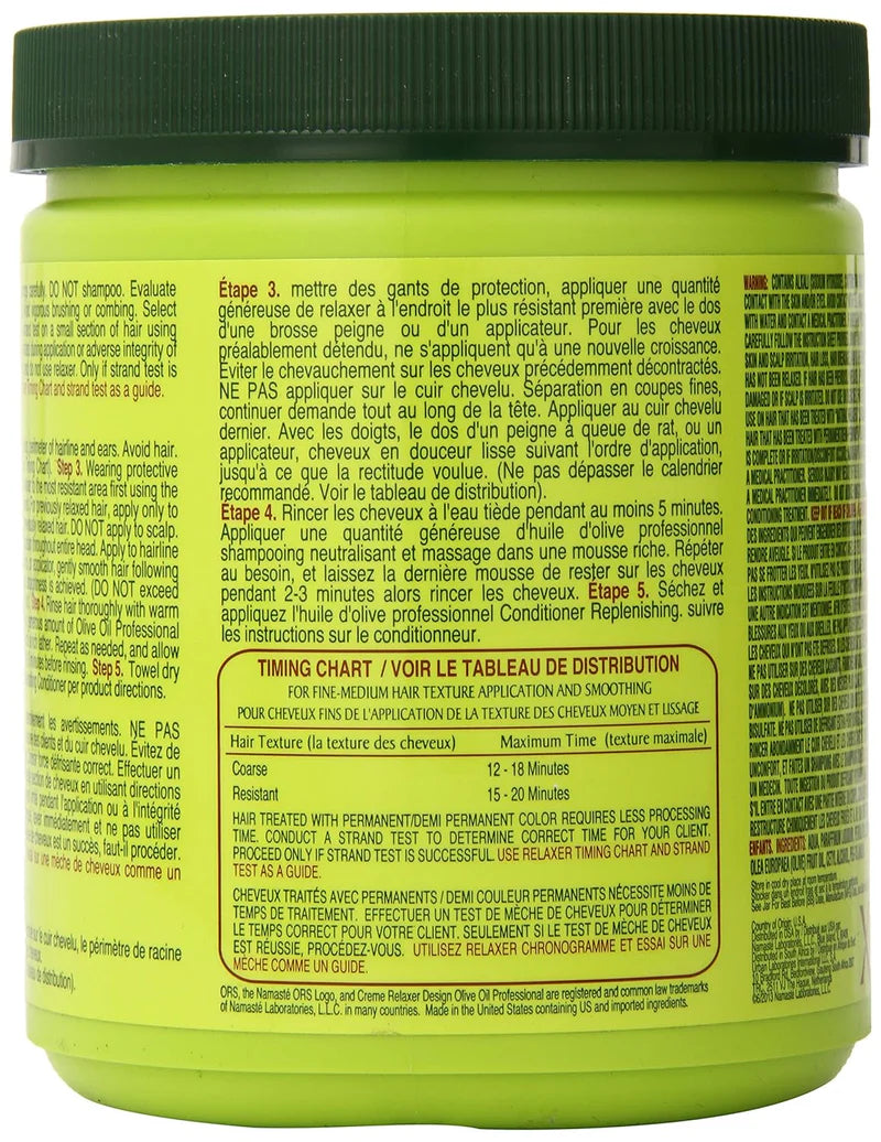 ORS Olive Oil Professional Crème Relaxer Extra Strength 18.75 Ounce (Pack of 1)