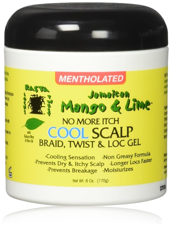 Jamaican Mango And Lime No More Itch Cool Scalp Gel, 6 Oz x-pression