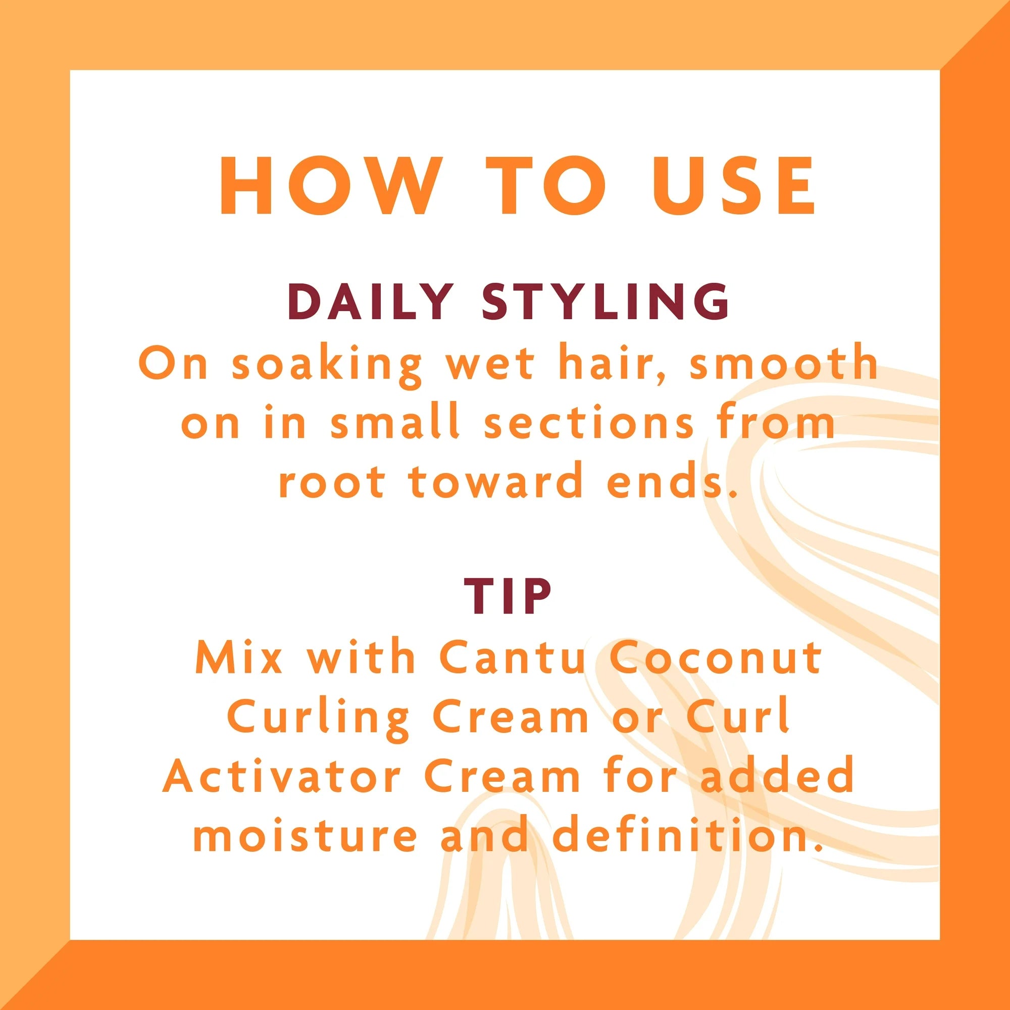 Cantu Shea Butter for Natural Hair Define & Shine Custard 12 Ounce (354ml)