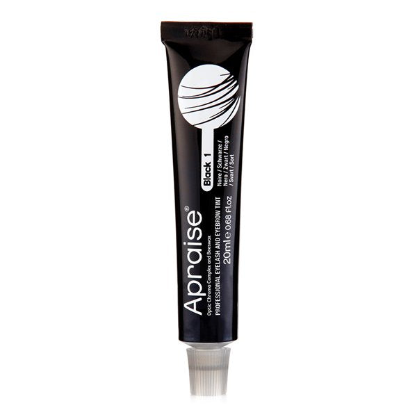 Apraise Eyelash And Eyebrow Tint - 1 Black 20ml