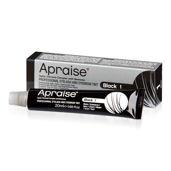 Apraise Eyelash And Eyebrow Tint - 1 Black 20ml