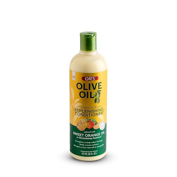 ORS Olive Oil Classics Replenishing Conditioner with Sweet Orange Oil for Revitalizing Moisture, (16.0 oz)