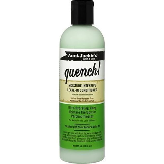 Aunt Jackie's Quench Moisture Intensive Leave-In Conditioner , (12 oz) x-pression