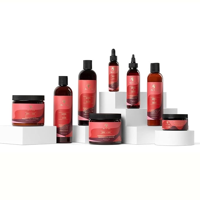 As I Am Long And Luxe Pomegranate & Passion Fruit Conditioner, 12 Oz, 355 mL x-pression