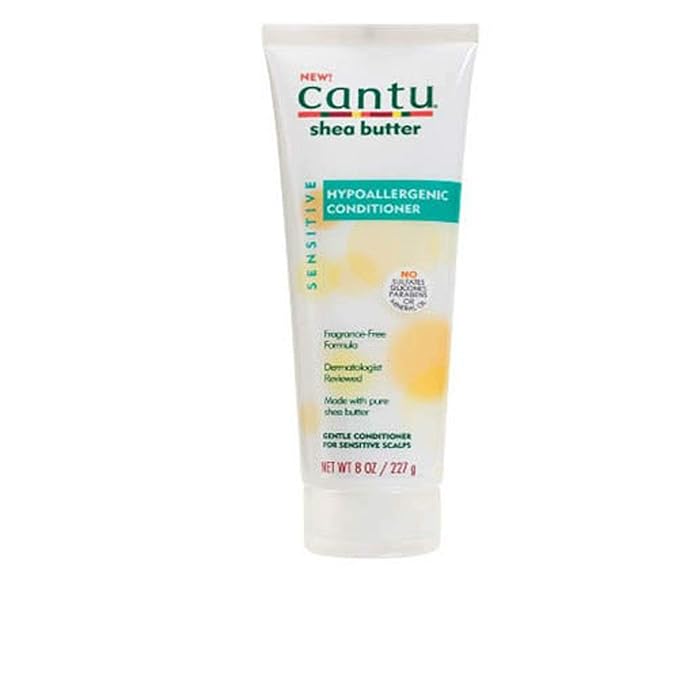 Cantu Shea Butter Sensitive Hypoallergenic Conditioner,8 Ounce (236 ml)