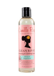 Camille Rose Clean Rinse Shampoo, with Honey and Peppermint to Moisturize and Clarify, for all Hair Types, 8 oz x-pression