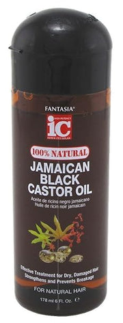 IC Fantasia 100 % Natural Jamaican Black Castor Oil, 6 Ounce, 178 mL x-pression