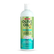 ORS Olive Oil Max Moisture Leave-In Conditioner with Rice Water and Electrolytes for Supercharged Hair Hydration 16.0 Ounce