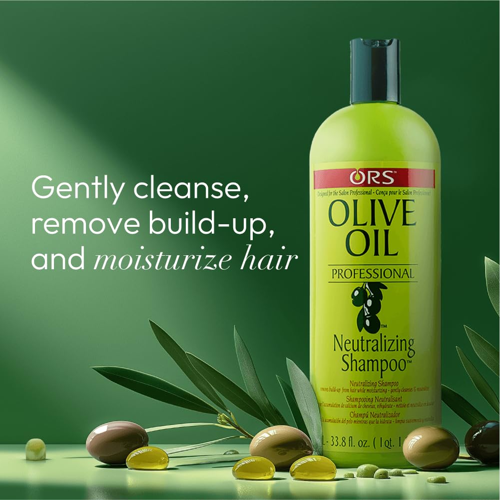 ORS Olive Oil Professional Neutralizing Shampoo 33.8 Ounce (Pack of 1)