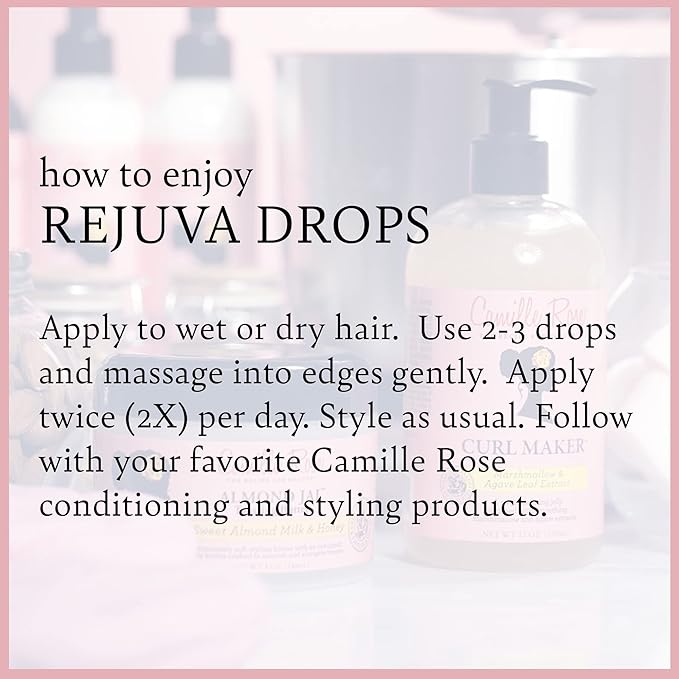 Camille Rose Rejuva - Drops"Grow Back", 2 fl oz