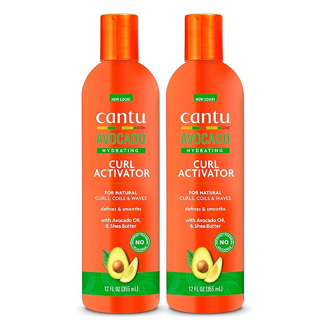 Cantu Avocado Hydrating Curl Activator with Pure Shea Butter, 12 oz (355 ml)