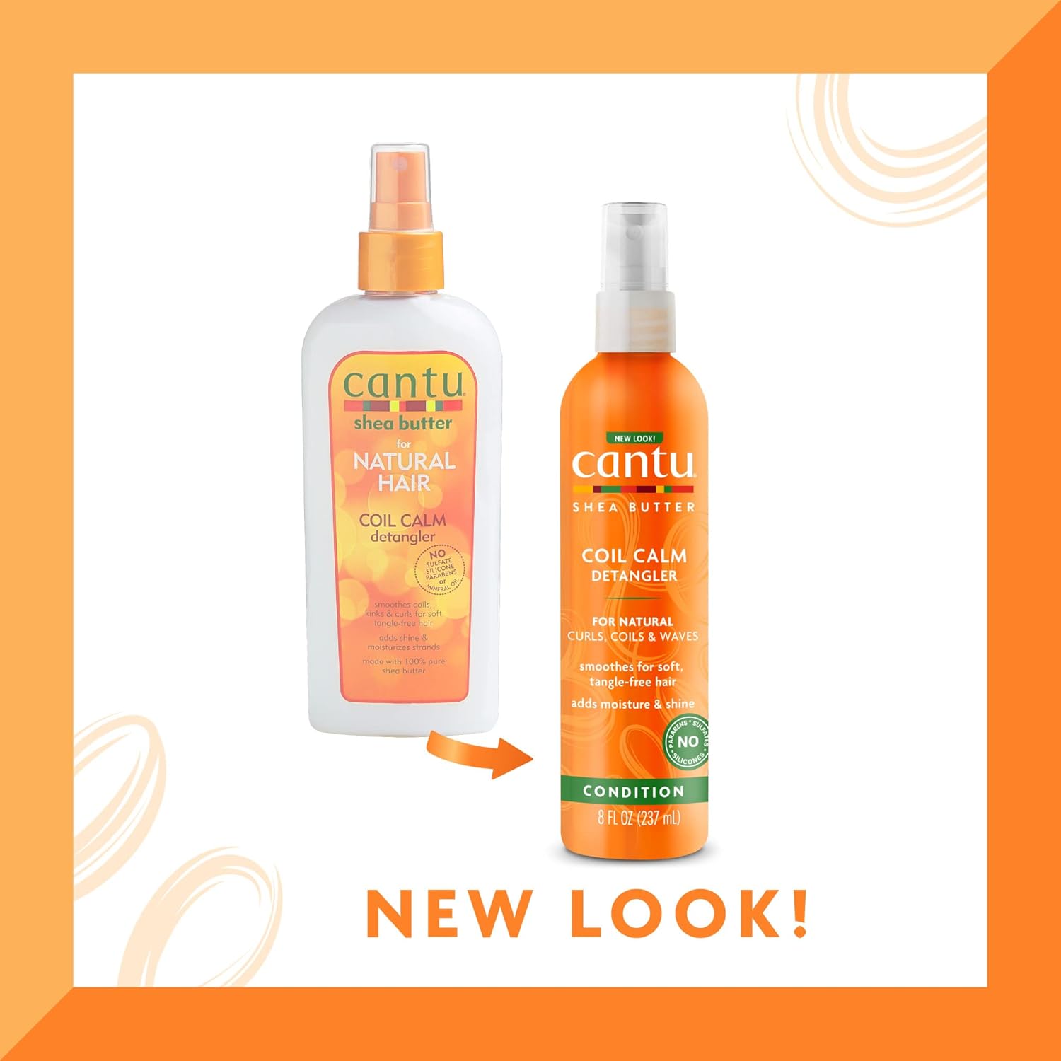 CANTU Coil Calm Detangler, 237 ml