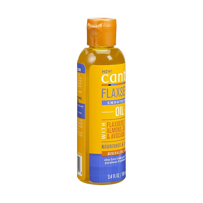 CANTU FLAXSEED SMOOTHING OIL 3.4 oz (100 ml)