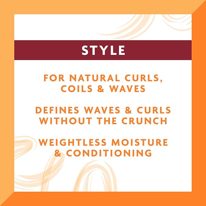 Cantu Wave Whip Curling Mousse with Shea Butter for Natural Hair, 8.4 oz